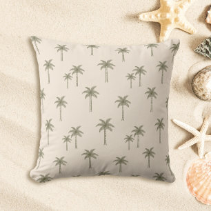 Cojín Decorativo Palmeras Boho Casa de Campo Costera Bohemio
