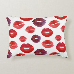 Cojín Decorativo Palo de labios de San Valentín, Impresión sin manc