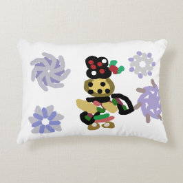 Cojín Decorativo Pan de Jengibre Alegre