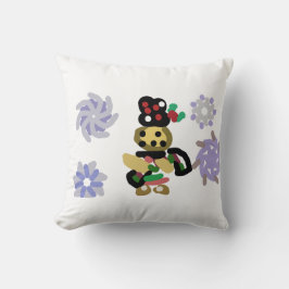 Cojín Decorativo Pan de Jengibre Alegre