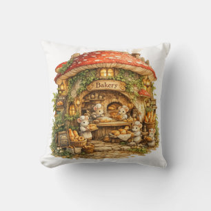 Cojín Decorativo Panadería de Hongos   Caprichosa Casa de Campo Cot