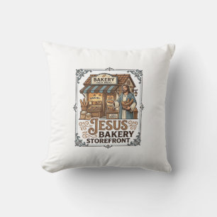 Cojín Decorativo Panadería Jesús Fachada Panadería Jesús Fachada Ch