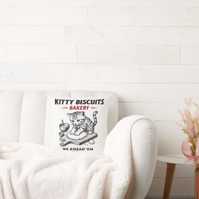 Cojín Decorativo Panadería Kitty Biscuits (Sofá)