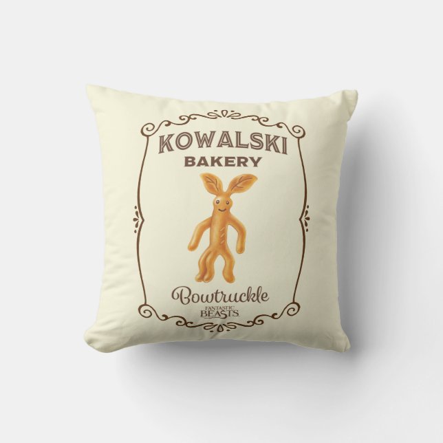 Cojín Decorativo Panadería Kowalski - Bowtruckle (Anverso)