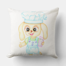 Cojín Decorativo Panadero Pequeño Adorable
