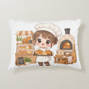 Cojín Decorativo Panadero Pequeño Alegre