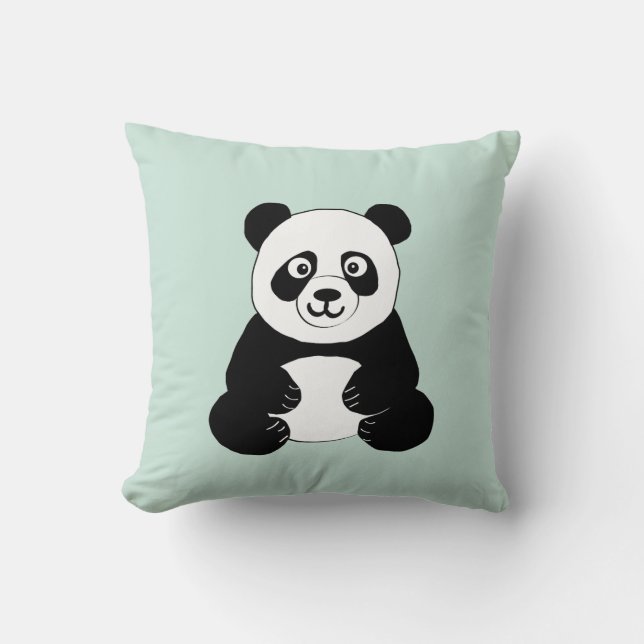 Cojín Decorativo Panda (Anverso)