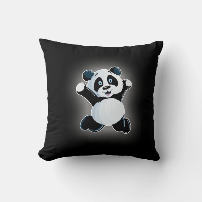 Cojín Decorativo Panda (Anverso)