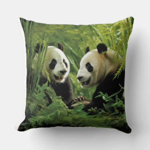 Cojín Decorativo Panda Animal Wildlife Wilderness Colorful Wall Art