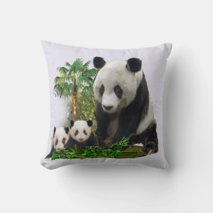 Cojín Decorativo Panda Bears