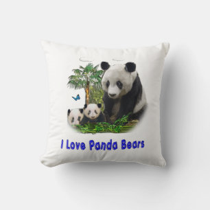 Cojín Decorativo Panda Bears