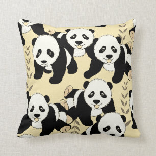 Cojín Decorativo Panda Bears gráfico