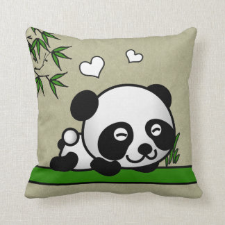 Cojín Decorativo Panda confiada