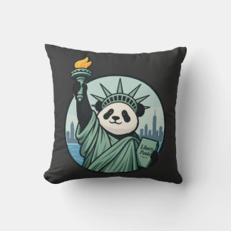 Cojín Decorativo Panda de la Libertad