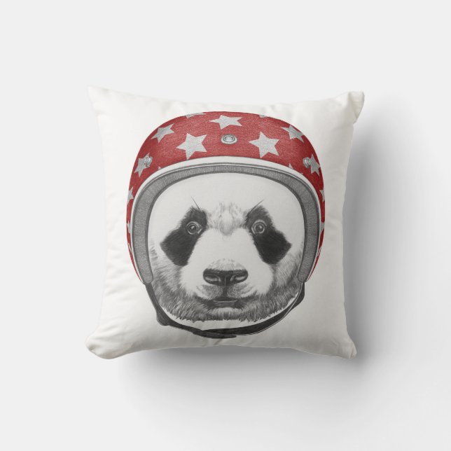 Cojín Decorativo Panda del temerario (Anverso)