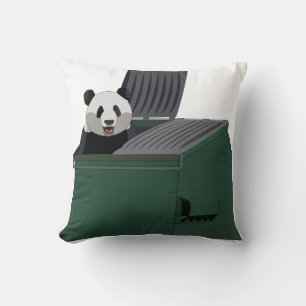 Cojín Decorativo Panda Divertido