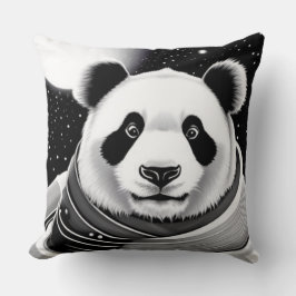 Cojín Decorativo Panda espacial