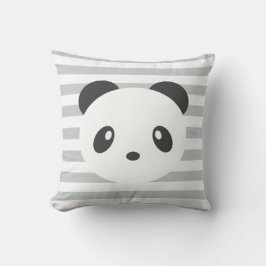 Cojín Decorativo Panda rayada