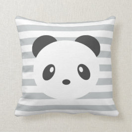 Cojín Decorativo Panda rayada