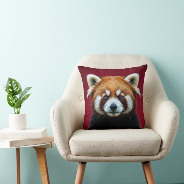 Cojín Decorativo Panda rojo (Silla)