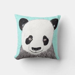 Cojín Decorativo Panda sonriente