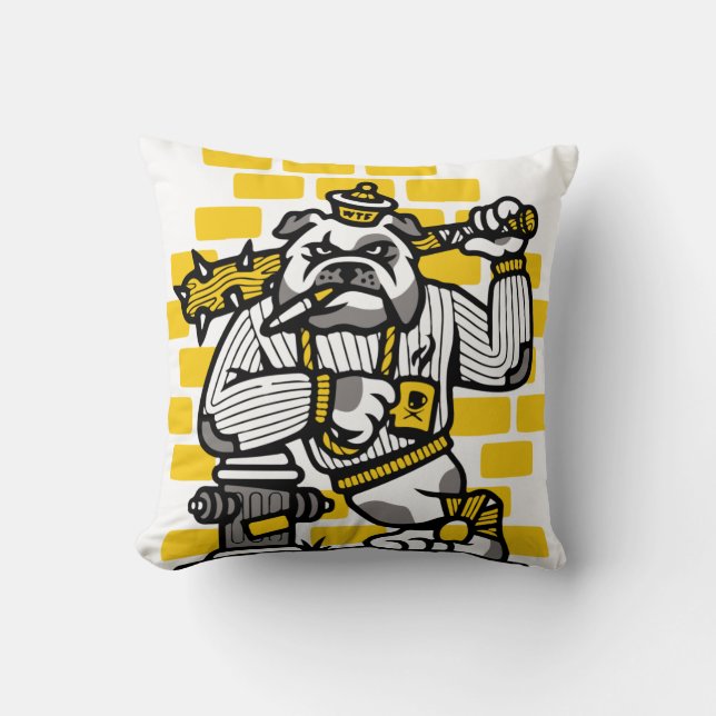 Cojín Decorativo Pandilla Bulldog (Anverso)