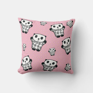 Cojín Decorativo Pandy el Panda de lunares