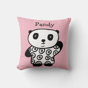 Cojín Decorativo Pandy el Panda personalizado