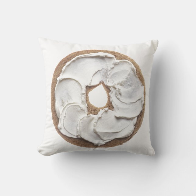 Cojín Decorativo Panecillo con el queso cremoso (Anverso)