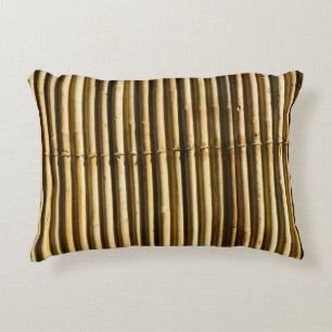 Cojín Decorativo Panel de madera marrón