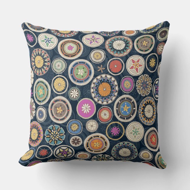 Cojín Decorativo pango mandala echo (Anverso)
