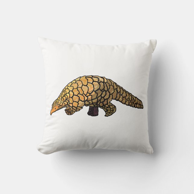Cojín Decorativo Pangolin (Anverso)