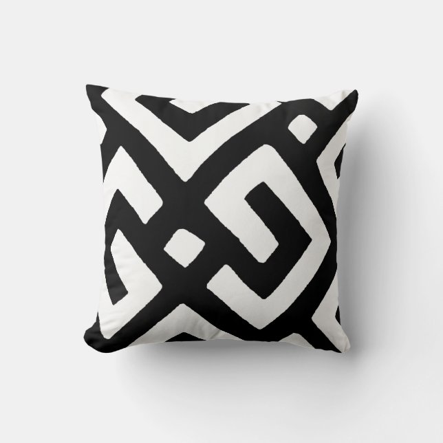 Cojín Decorativo Paño 2 de Kuba del africano (Anverso)