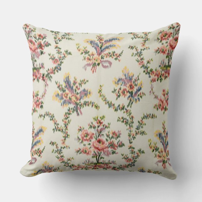 Cojín Decorativo Paño tejido para la reina Marie Antonieta en el (Anverso)