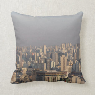 Cojín Decorativo Panorámico aéreo - Sao Paulo
