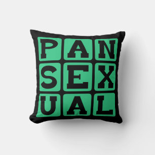 Cojín Decorativo Pansexual, omnisexual