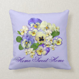 Cojín Decorativo Pansies Pastel