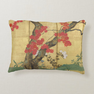 Cojín Decorativo Pantalla Cherry and Maple Trees-Hōitsu