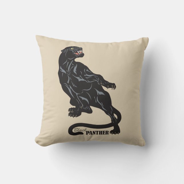 Cojín Decorativo pantera negra (Anverso)