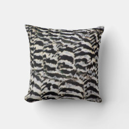 Cojín Decorativo Pañuelas de ternera - Pillow de diseño blanco y ne