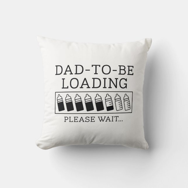 Cojín Decorativo Papá A Cargar (Anverso)