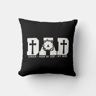 Cojín Decorativo Papá Bendito Padre Cruz Cristiano Religioso Padre