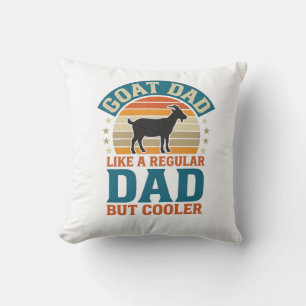 Cojín Decorativo Papá Cabra Como un Papá Normal Pero Más Guay Camis