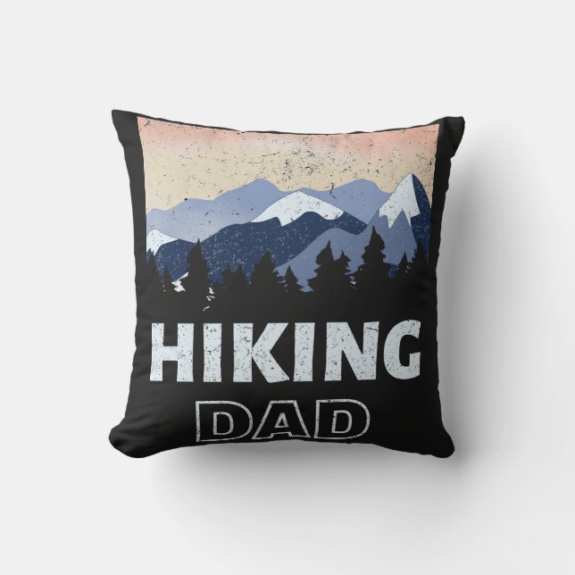 Cojín Decorativo Papá Camina por el Día del Padre (Anverso)