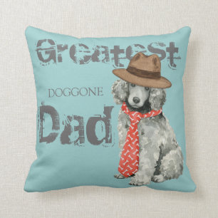 Cojín Decorativo Papá del caniche