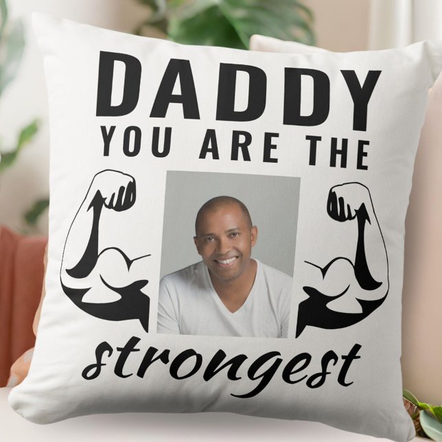 Cojín Decorativo Papá, eres el padre más gracioso. (Subido por el creador)