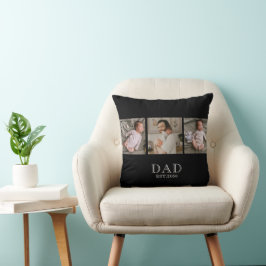 Cojín Decorativo Papa Establecido 3 Foto Papa Bebé