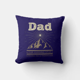 Cojín Decorativo Papá Estrella Guía Montaña