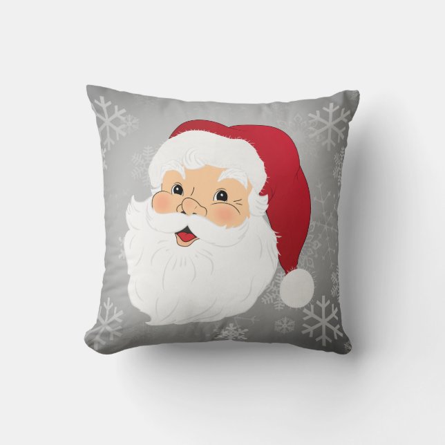 Cojín Decorativo Papá Noel (Anverso)