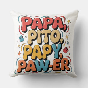 Cojín Decorativo Papa Pito Pappy Pawer